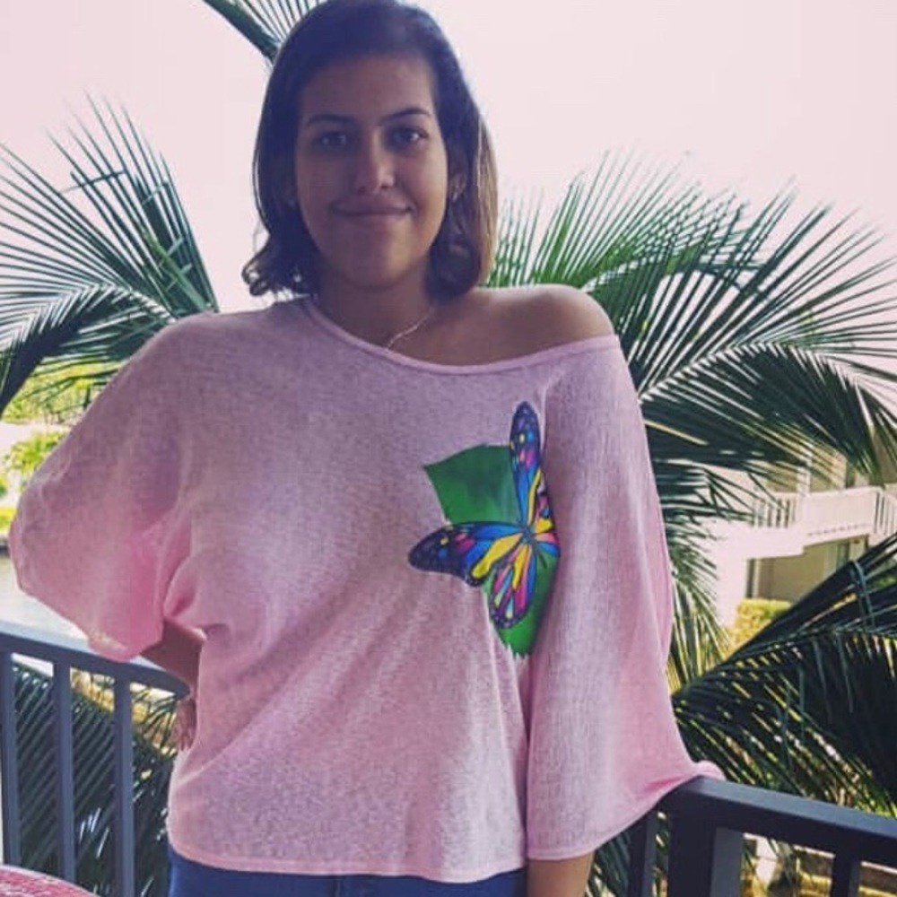 Pink shirt